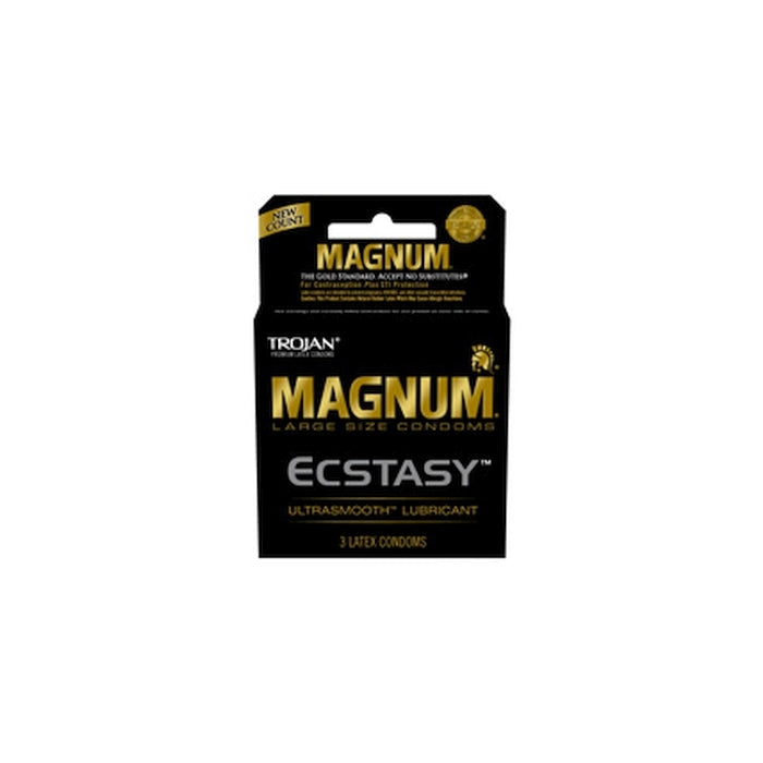 TROJAN 3'S MAGNUM ECSTASY 6 PACK