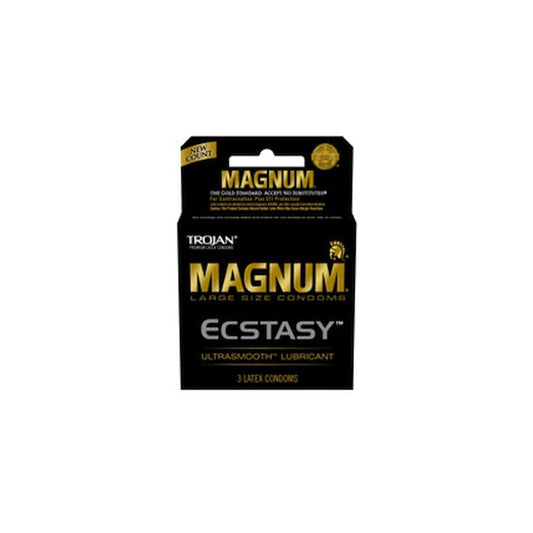 TROJAN 3'S MAGNUM ECSTASY 6 PACK