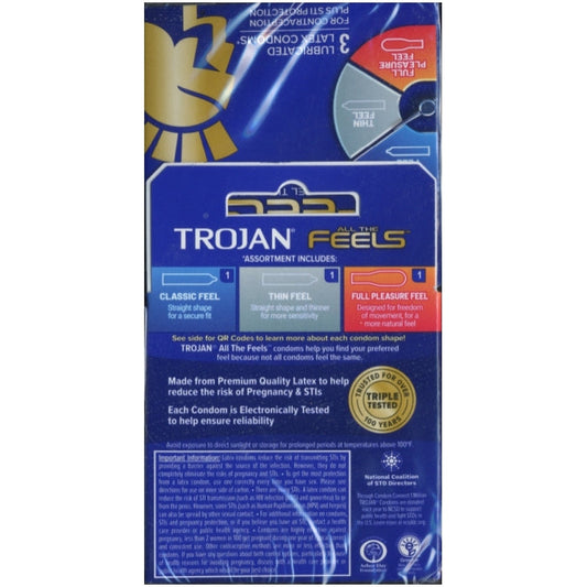 TROJAN 3'S ALL THE FEELS 6 PACK
