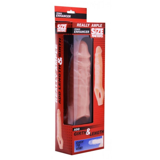 SM REALLY AMPLE PENIS ENHANCER - FLESH