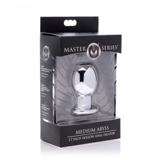 MS MED ABYSS 1.7" HOLLOW ANAL DILATOR ALUMINUM ALLOY