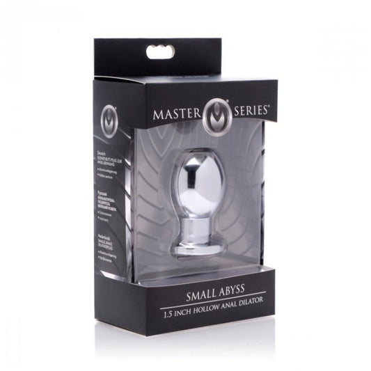 MS SM ABYSS 1.7" HOLLOW ANAL DILATOR ALUMINUM ALLOY
