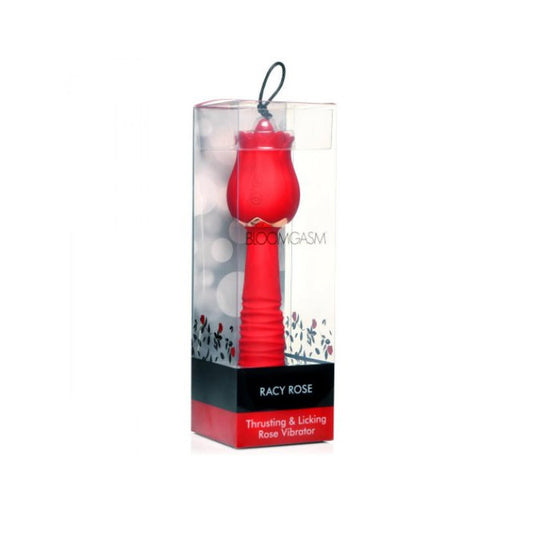 IN BLOOMGASM RACY ROSE THRUSTING & LICKING ROSE VIBRATOR