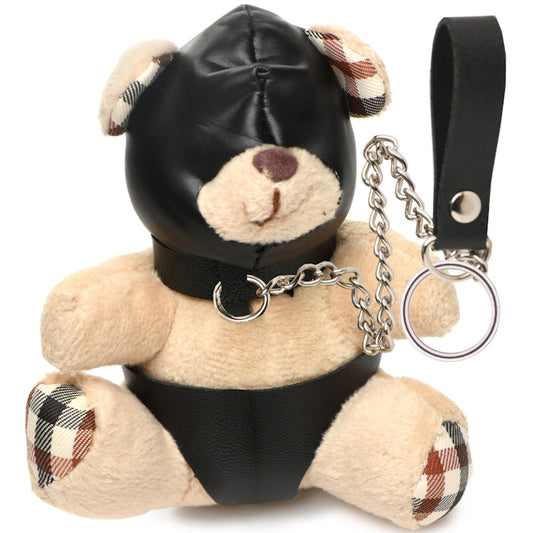 MS HOODED TEDDY BEAR KEYCHAIN